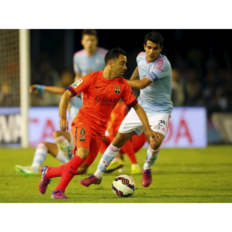 Barcelona 2014-2015 Xavi #6 Away/3rd Awaykit Nameset Printing